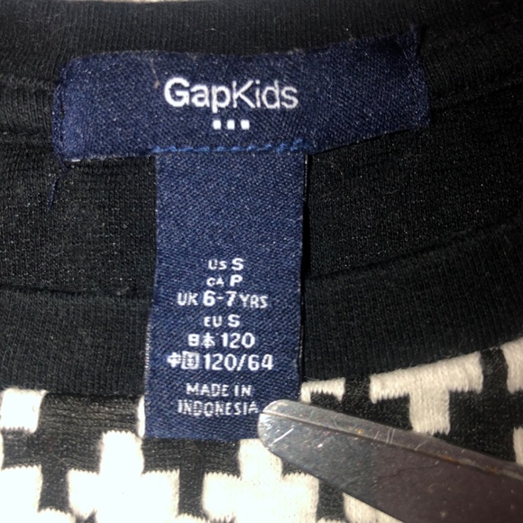 Gap Kids Black and White Warm Dress for Girls Size S - Picture 3 of 8